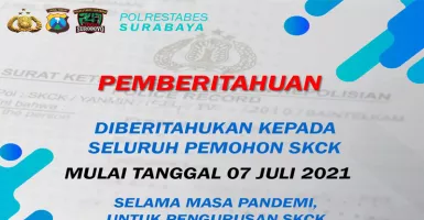Simak, Begini Syarat Terbaru Pemohon SKCK di Surabaya
