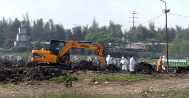 Banyak Warga Meninggal Saat Isoman Dikubur di Makam Kampung