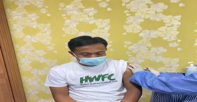 Cegah Penularan Covid-19 Pemain HWFC Vaksin