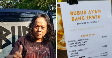 Selalu Bersyukur, Rocker Surabaya Ganti Haluan Jual Bubur Ayam
