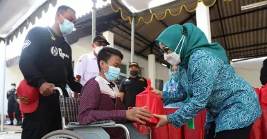 Dinkes Surabaya Kebut Vaksin Disabilitas, Top!