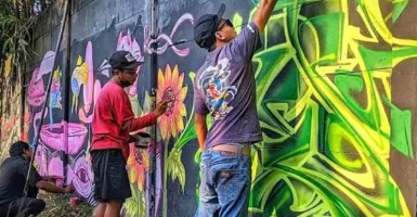 Kediri Mural Movement Berkomitmen Memberikan Edukasi Lewat Gambar