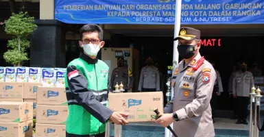 Komunitas Garda Malang Bantu Sesama, Ringankan Beban KarenPandemi