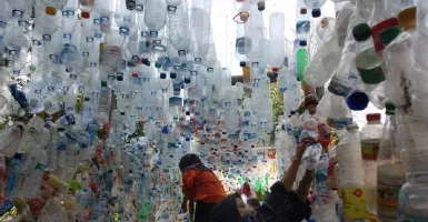 Sejumlah Komunitas Lingkungan Beri Pesan Lewat Museum Plastik 3F