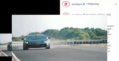 Segini Kecepatan Lamborghini Aventador Milik Crazy Rich Surabaya