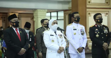 Khofifah Akui TNI Berperan Penting untuk Jatim Setahun Belakangan