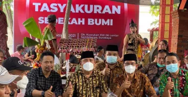Warga Babatan Surabaya Gelar Sedekah Bumi, Ketua DPRD: Rasa Syuku
