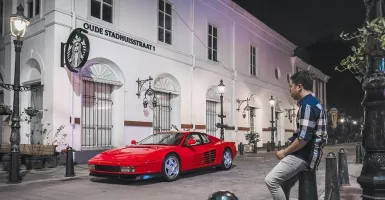 Ferrari Testarossa Crazy Rich Naik Truk Towing, Dijual?