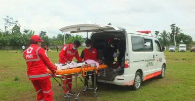 PMI Jember Gelar Simulasi Bencana Alam, Sigap!