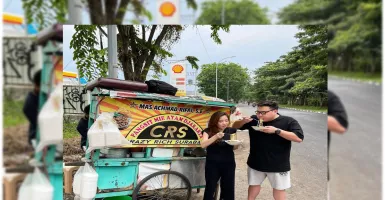 Pedagang Mie Ayam Pakai Nama CRS Laris, Steven Ikut Senang