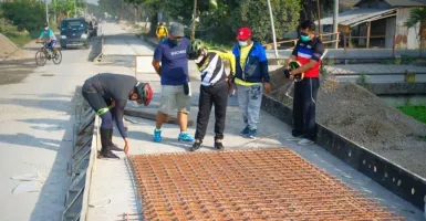 Bupati Sidoarjo Target 3 Jalan Tuntas Dibeton Tahun Ini