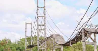 Legislatif Cium Ada Kesalahan di Jembatan Bambu Mangrove Wonorejo