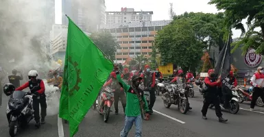 Warga Surabaya Hindari Rute Berikut, Ada Demo Buruh