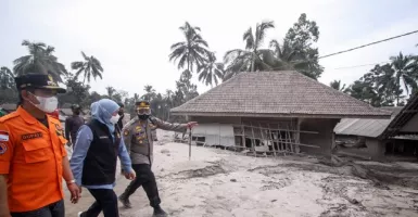 Kecamatan Candipura Alami Kerusakan Parah Erupsi Gunung Semeru