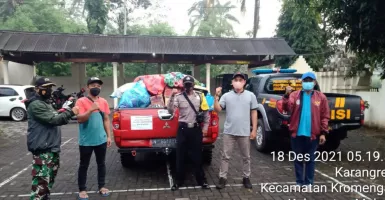 Berangkat ke Lumajang, Polsek Kromengan Malang Bawa Misi Khusus