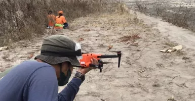 APDI Jatim Kirim Drone ke Wilayah Terdampak Erupsi Gunung Semeru