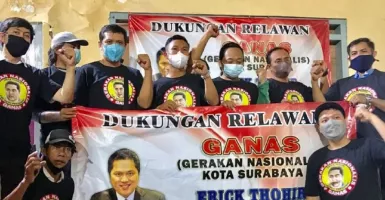 Erick Thohir Dapat Dukungan Maju Pilpres 2024 dari Surabaya