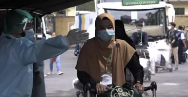 Perketat Karantina, Asrama Haji Surabaya Kasih Imbauan Penting