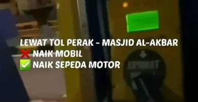 Hanya Demi Konten, Aksi 2 Pemotor di Surabaya Rela Bahayakan Diri