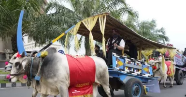Parade Cikar Sambut HUT ke-1218 Kabupaten Kediri, Ada Maknanya