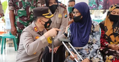 Polres Malang Gencar Vaksin Jelang Ramadan, Lansia Jadi Prioritas