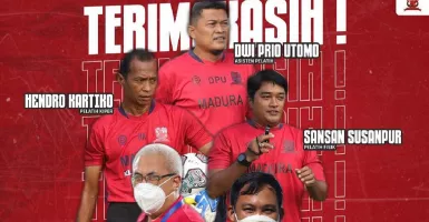 Pelatih Legendaris Timnas Tak Lagi Bersama Madura United