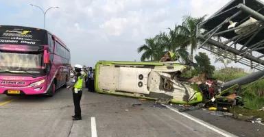 Santunan Korban Kecelakaan Bus di Tol Mojokerto Segera Cair