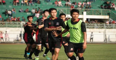 Madura United Kembali Latihan di Bangkalan, Berikut Suasananya