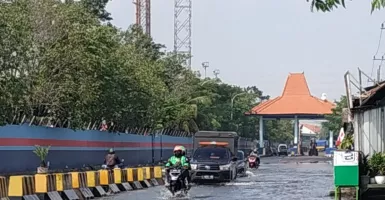 Surabaya Banjir Rob Lagi, Jalan Kalimas Terendam 30 Senti