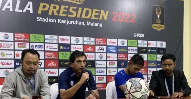 Pelatih Arema FC Bertekad Juara Piala Presiden di Samarinda