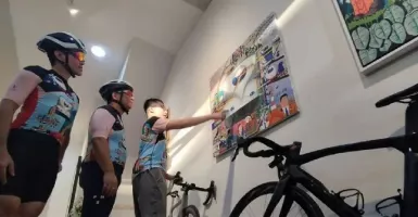 Lakukan Misi Sosial, Uraaa Cyclis Bersepeda Surabaya-Bali