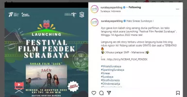 Festival Film Pendek Surabaya, Yuk Datang, Gratis!