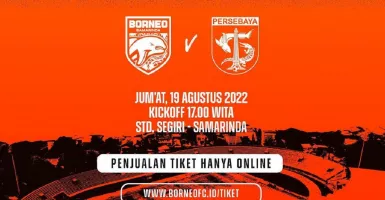 Link Live Streaming Borneo FC vs Persebaya, Jangan Terlewatkan