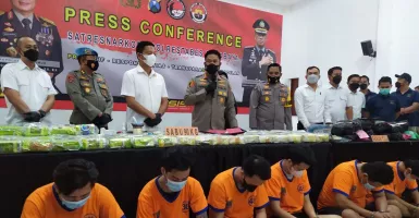 8 Orang Ditangkap Polrestabes Surabaya Terancam Hukuman Mati