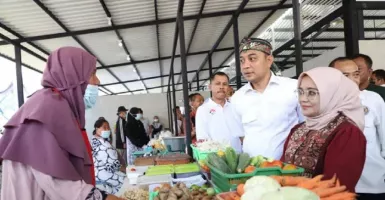 Gokil! Pasar Penjaringansari Surabaya Dilengkapi Lapangan Basket