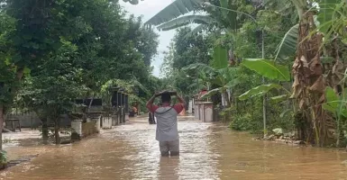 7 Desa di Ponorogo Banjir, Puluhan Sawah Terendam