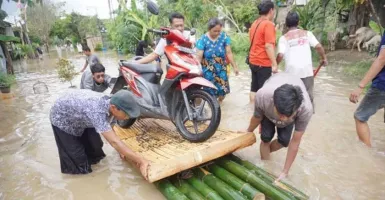 2 Hari Hujan, Banjir Bandang Melanda 6 Kecamatan di Trenggalek