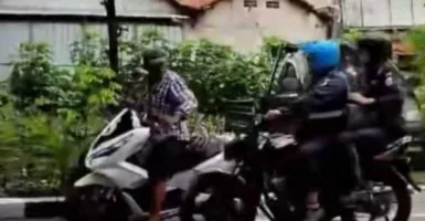 Viral! Pria di Surabaya Nekat Mencuri Kabel PT KAI, Aksinya Digagalkan Warga