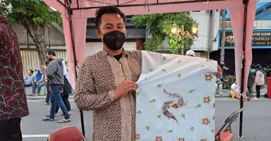 Karnaval Nang Tunjungan jadi Tempat Pembatik Surabaya Pamer Karya