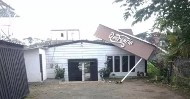 Angin Kencang di Malang, 6 Kafe Rusak, Pemilik Pasrah