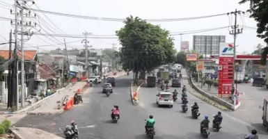 Jalan Bangah Aloha Sidoarjo Kini Sudah Lebar, Tak Ada Lagi Macet