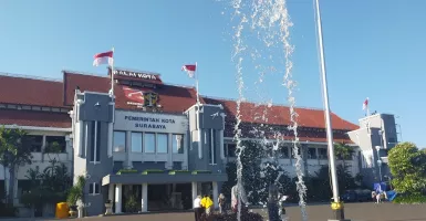 Bakal Terbuka untuk Umum, Taman Surya Balai Kota Surabaya Dipermak