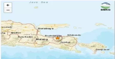 Gempa Bumi Magnitudo 4,1 Guncang Kabupaten Probolinggo