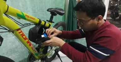 Dosen UNESA Buat Sepeda Pintar, Sanggup Rekam Detak Jantung Hingga Saturasi Oksigen