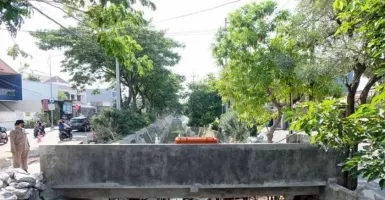 Saluran Diperbaiki, Warga Babatan Surabaya Senang, Kampungnya Tak Lagi Banjir