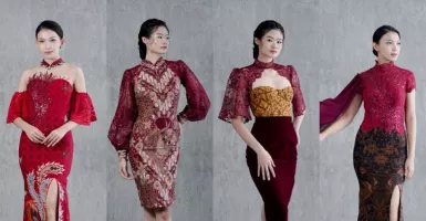 Desainer Asti Atmodjo Padukan Batik dengan Cheongsam untuk Imlek, Hasilnya Wow