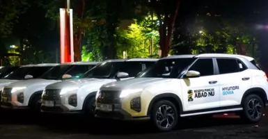 Mantap! 25 Mobil Asal Korea Selatan Jadi Moda Transportasi Acara Harlah Seabad NU