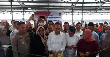 Pasar Induk Sidotopo Surabaya Diresmikan Eri Cahyadi, 1.500 Lapak Sudah Siap