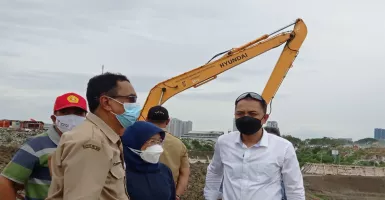 Rumah Pompa dan Pintu Air di Surabaya Siap Beroperasi