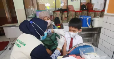 Vaksin Anak Digelar Serentak di Kota Malang, Pesertanya Ribuan